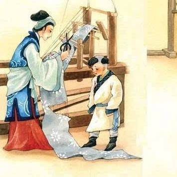 孟母断机