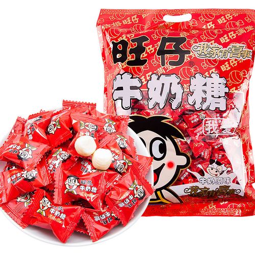 散装旺仔牛奶糖奶糖结婚喜糖软糖零食正品旺旺鸡肉零食