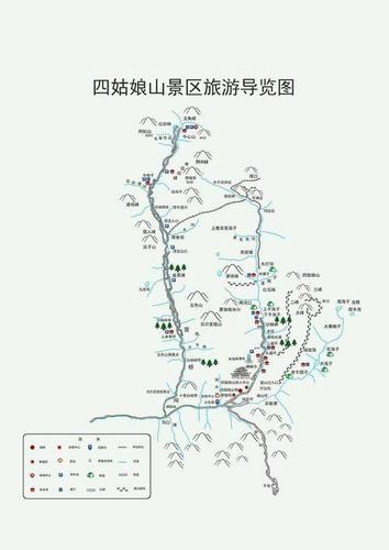 旅游景点地图简笔画