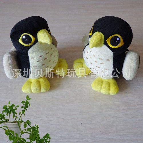 工厂生产定做阿拉伯之鹰 出口到到中东迪拜 毛绒玩具鹰 tercel