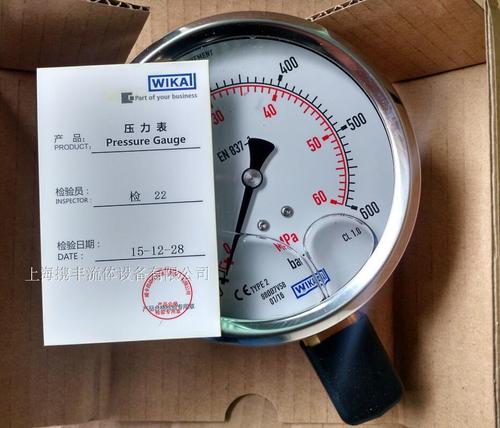 德国wikaen8371波登耐震压力表2135310060mpapsi现货压力表