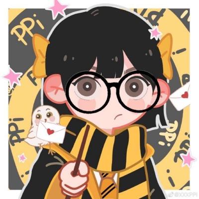 2021哈利波特q版萌图四人闺蜜头像不懂那种看清了还想继续爱的感觉