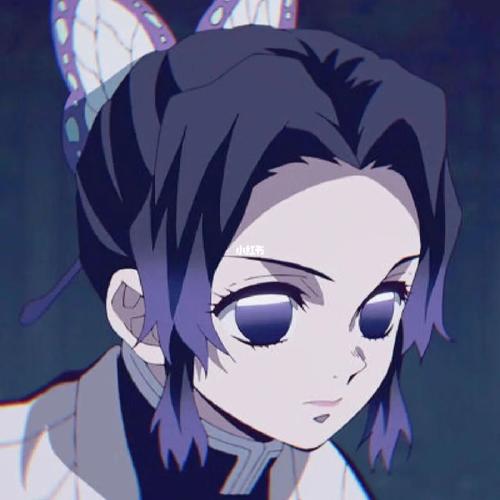 【动漫头像】蝴蝶忍_动漫_头像_鬼灭之刃_蝴蝶忍_素材