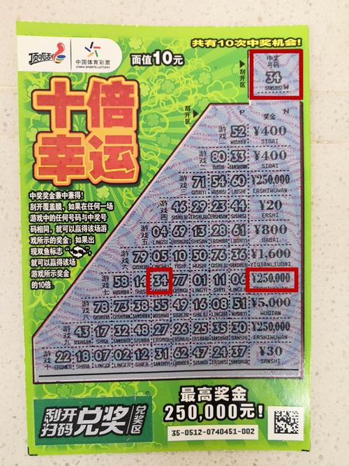 顶呱刮十倍幸运为日照帅哥送上25万元大奖