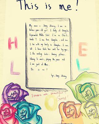 三年级英语自我介绍手抄报 自我介绍手抄报