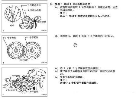 4的平衡轴安装时是对曲轴还是对油底壳?