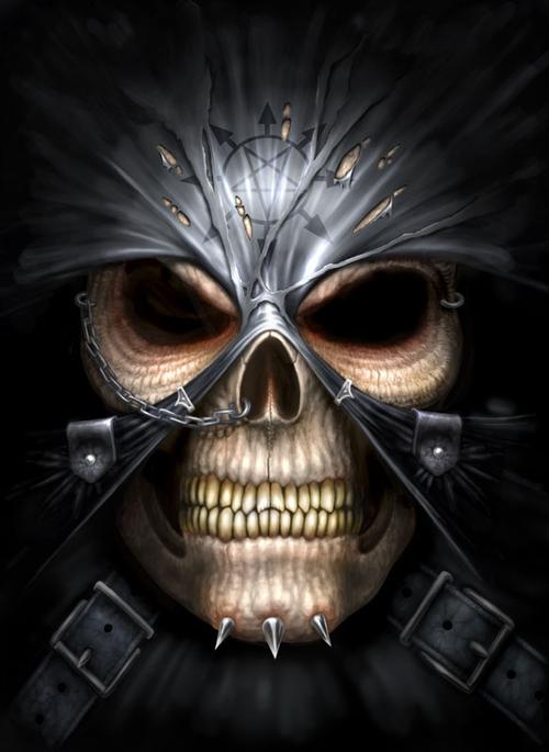 求动漫鬼面具的头像