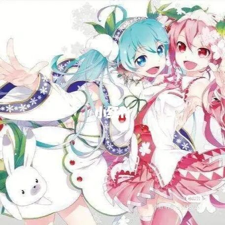 雪初音和樱初音闺蜜头像_头像_素材_头像