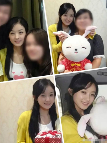 赵丽颖初中旧照被爆没有滤镜和ps下这颜值你能给几分