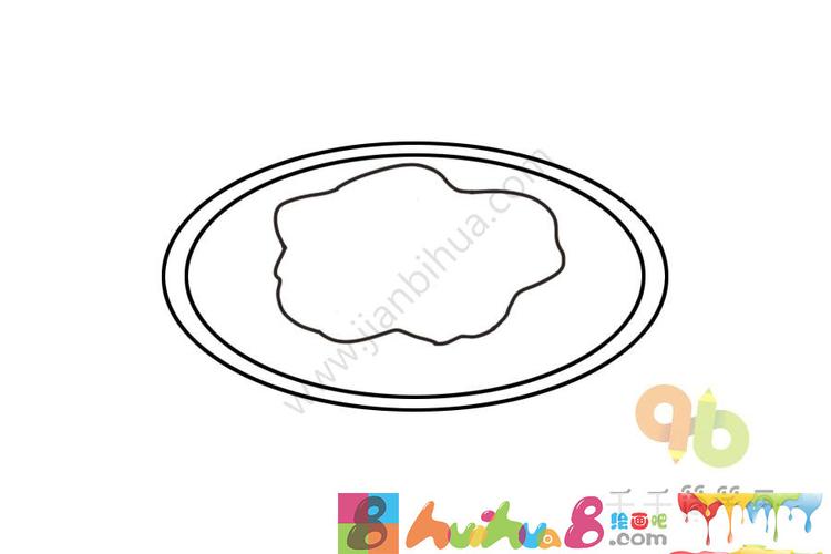 炸酱面简笔画教程怎么画简笔画教程_绘画吧-画画