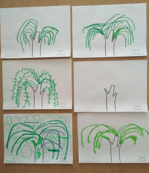 绘画作品:柳树姑娘
