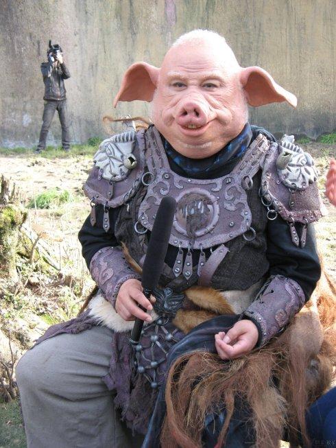 [转载]张版《西游记》拍摄"高老庄" 猪妖造型首曝光