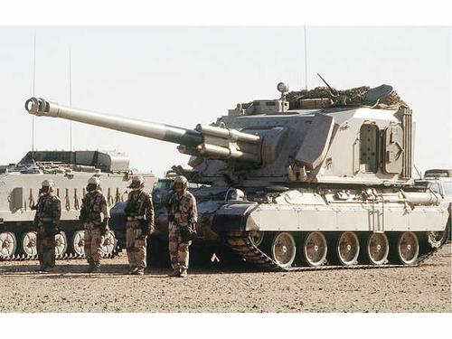 auf1自行榴弹炮(英文:auf1 self-propelled howitzer),是法国在amx-30