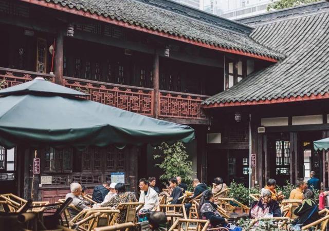成都古刹与茶馆闹市中的净土本地人的最爱