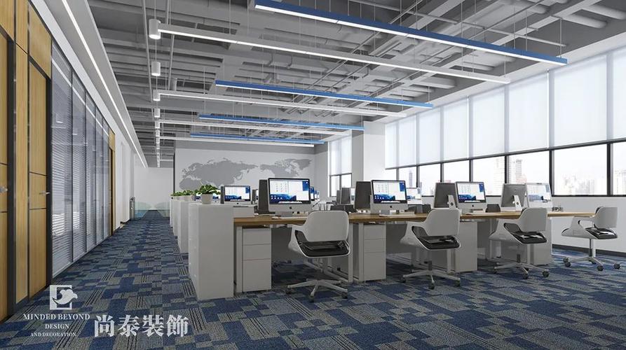 科技公司办公室装修效果图赏析