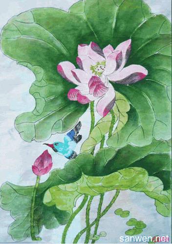 五年级水彩画作品