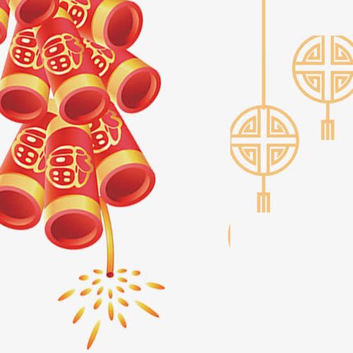手绘/卡通 卡通元素 > 春节海报装饰鞭炮  收藏 [声明] 觅元素所有