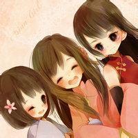 动画世界里友情 卡通动漫 qq头像_qq魔法师