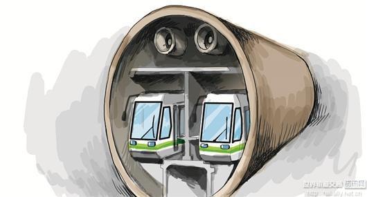 武汉过江地铁隧道首设双向车道