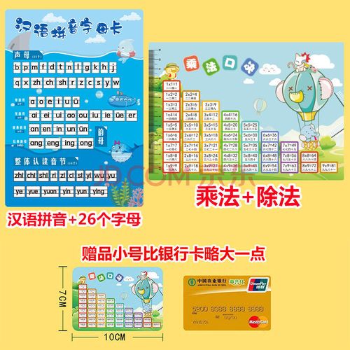 九九乘法除法口诀卡片二年级全套小学生一二年级数学乘除法口诀表