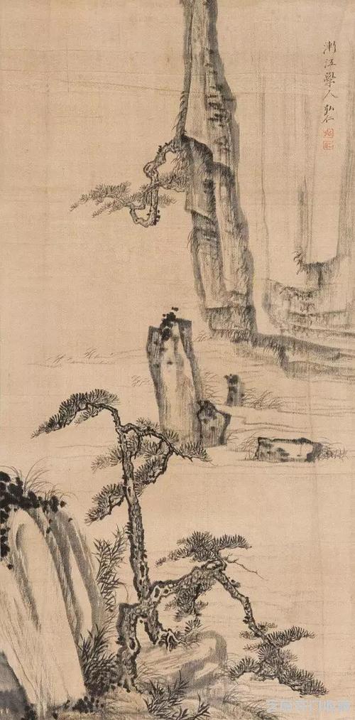 馆藏弘仁作品高清图