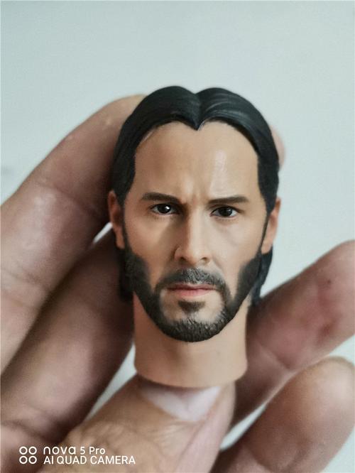 现货兵人人头疾速追杀杀神基努里维斯头雕20版本兵人专区