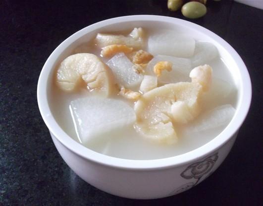 奶汤萝卜煲
