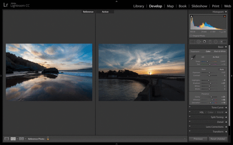 lightroom for iphones takes big step closer to pc version
