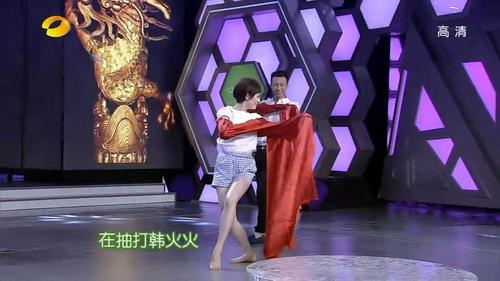 和韩火火比拼惊鸿舞