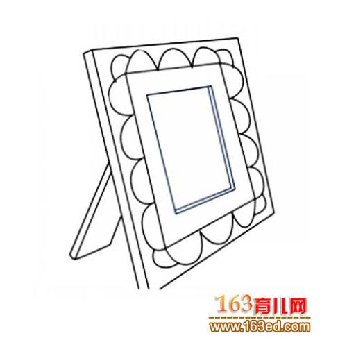 小相框的简笔画