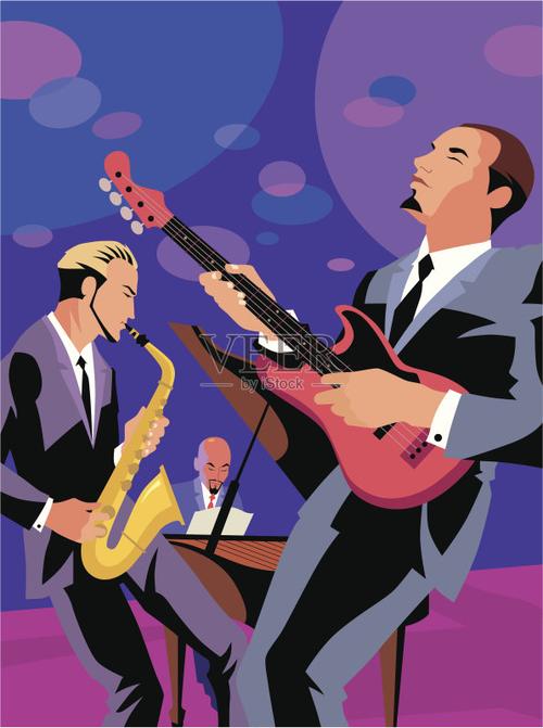 爵士乐,乐队,管乐器,艺术家,仅男人图片免费下载