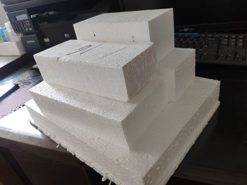 白色高密eps填充泡沫板 防震异型泡沫片材 多规格可定制泡沫