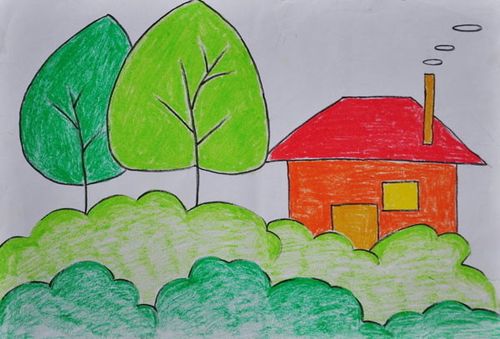 [学前班绘画图片大全]幼儿园学前班绘画作品素材