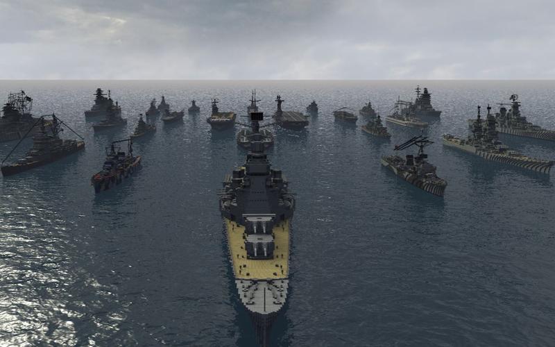 【minecraft】——海上的钢铁长城 ed联合舰队