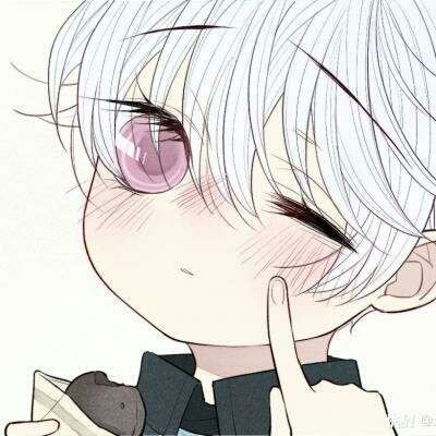 卡哇伊动漫男头高清可爱动漫呆萌小奶狗的头像图片