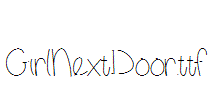 girlnextdoor.ttf字体简介