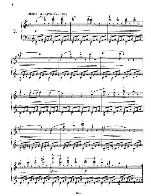 车尔尼钢琴谱集 - 车尔尼849