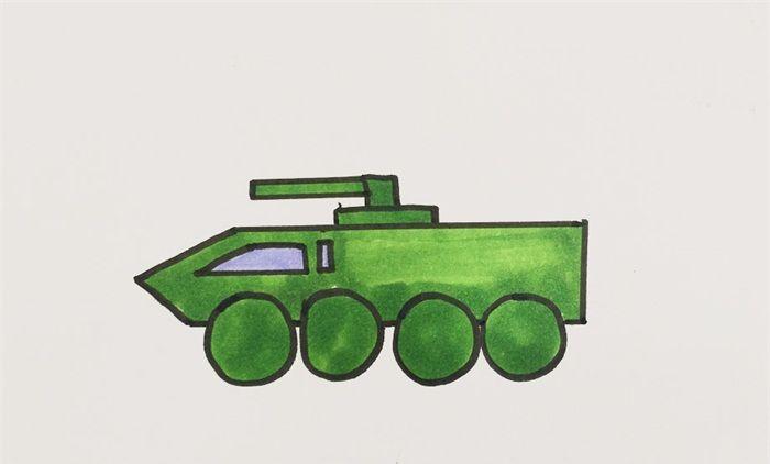 装甲车画法