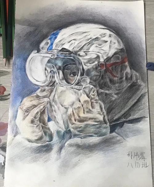 "画说战疫"——缙云县初中美术"空中课堂"美术作品集锦(一)