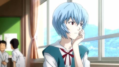 新世纪福音战士绫波丽电脑壁纸女神的微笑