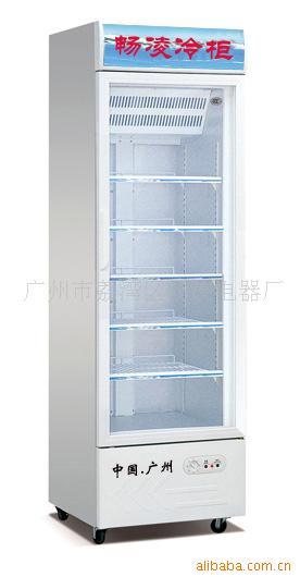立式展示柜,单门单温冷藏柜,饮料柜