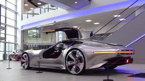 奔驰最帅的超级跑车amg vision gt