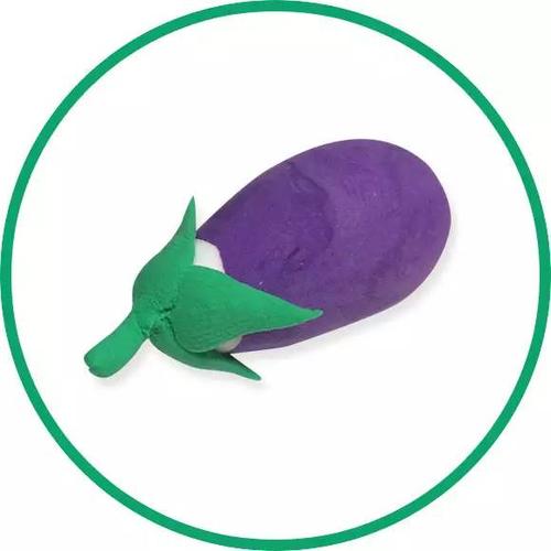 【亲子时间—黏土】茄子