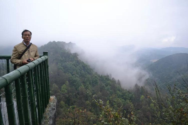 虎歇坪揽胜:青山生紫烟