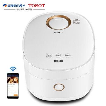 格力(gree)大松格电饭煲3升 电饭锅ih加热 wifi操控 智多功能京鱼座