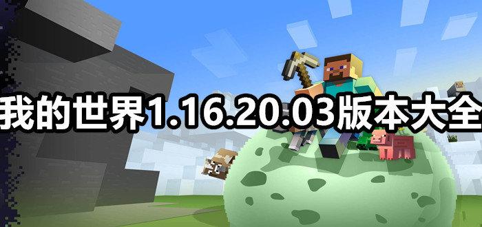 我的世界1162003版本大全