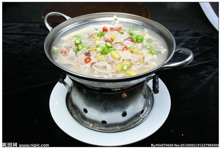 锅仔金针羊肉图片