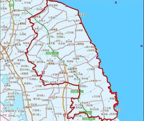 盐城位于什么地理位置?