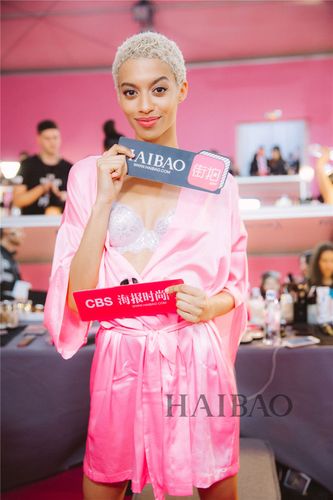 (victoria"s secret) 2016大秀海报独家后台花絮:jourdana phillips
