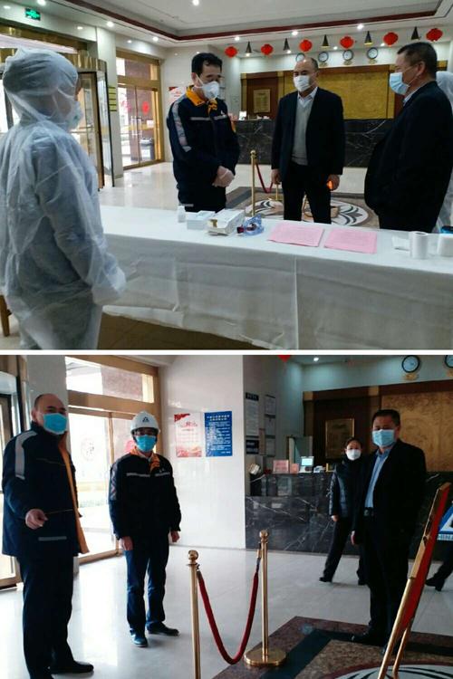 公司领导总经理朱守河,党委副书记石森,总经理助理杜树宇及张南分局